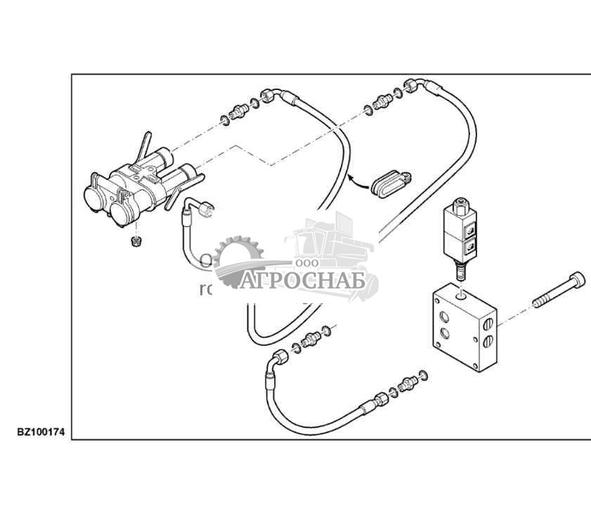 Attachment, Hydraulic Wagon Dump 